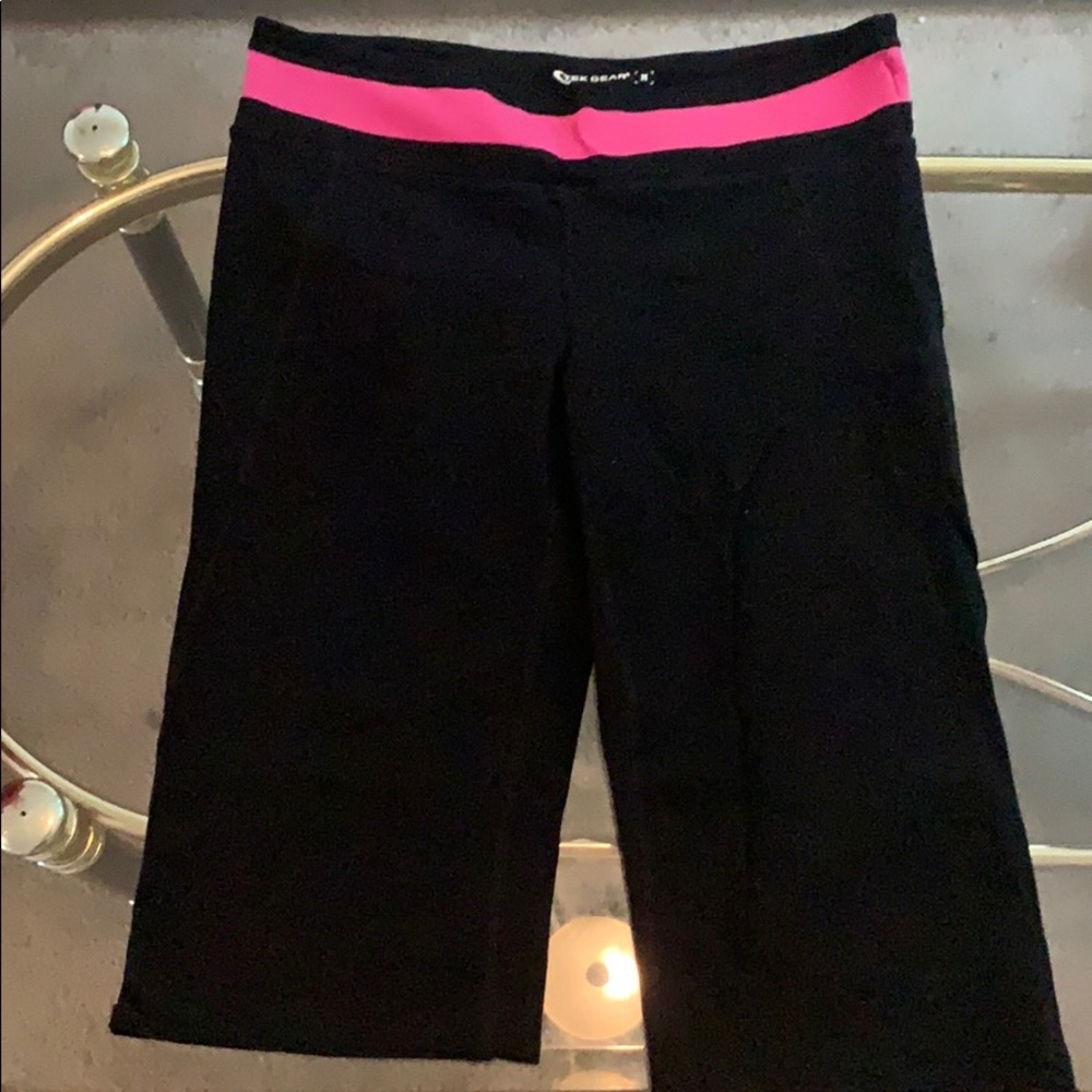 Workout legging capris